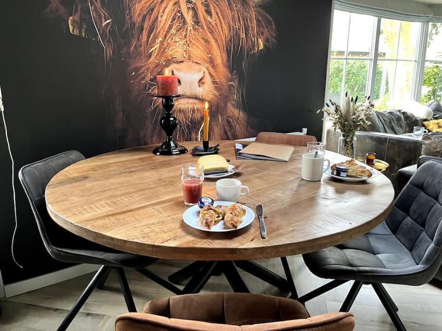 Boslodge Het Verwende Nest met privé Hottub Voorthuizen Exterior foto