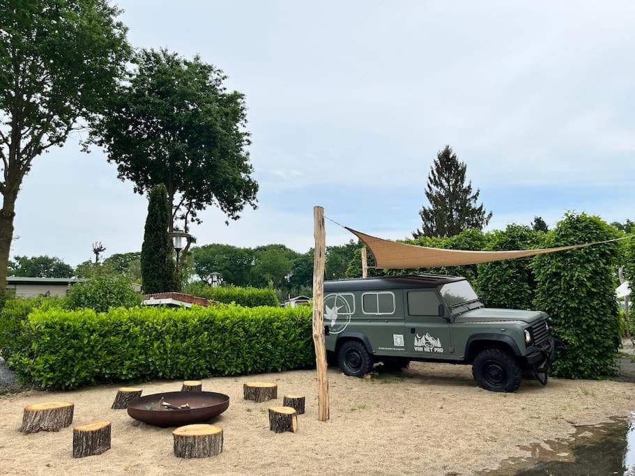 Boslodge Het Verwende Nest met privé Hottub Voorthuizen Exterior foto