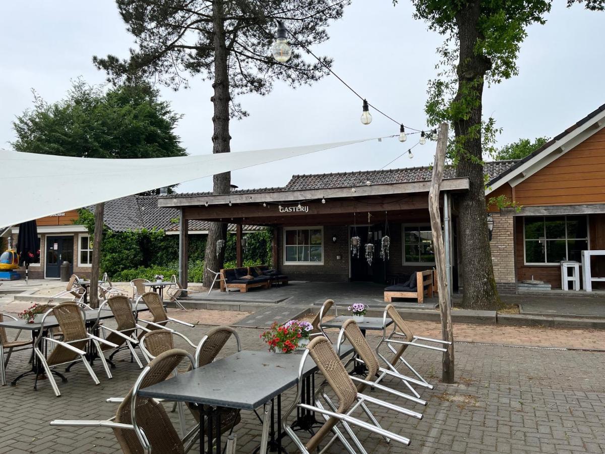 Boslodge Het Verwende Nest met privé Hottub Voorthuizen Exterior foto