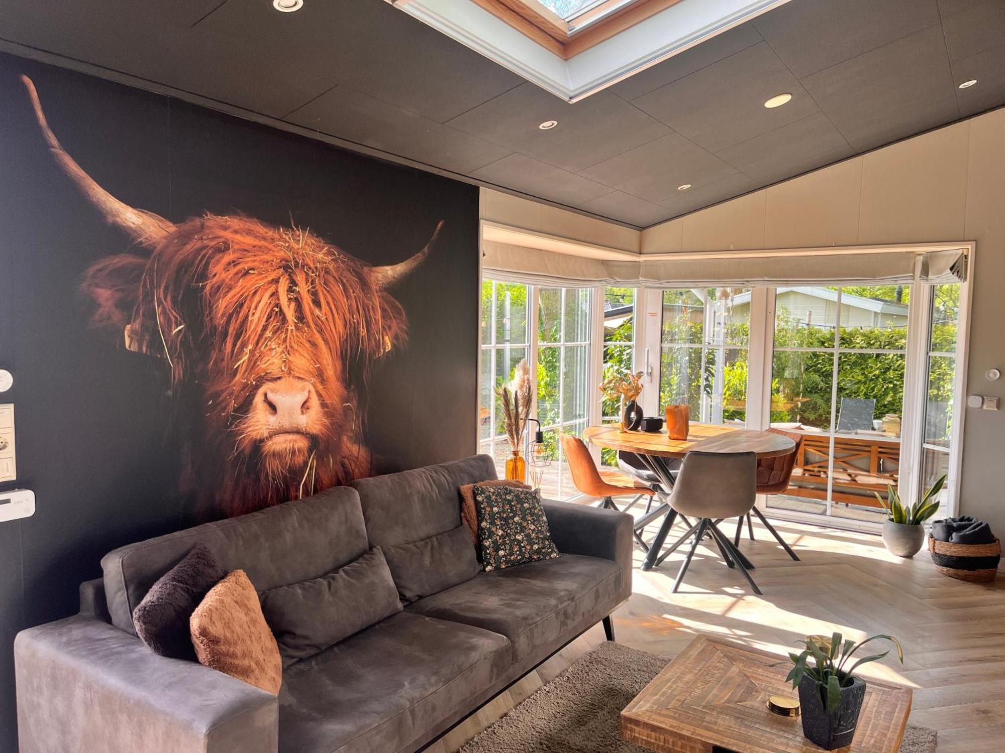 Boslodge Het Verwende Nest met privé Hottub Voorthuizen Exterior foto