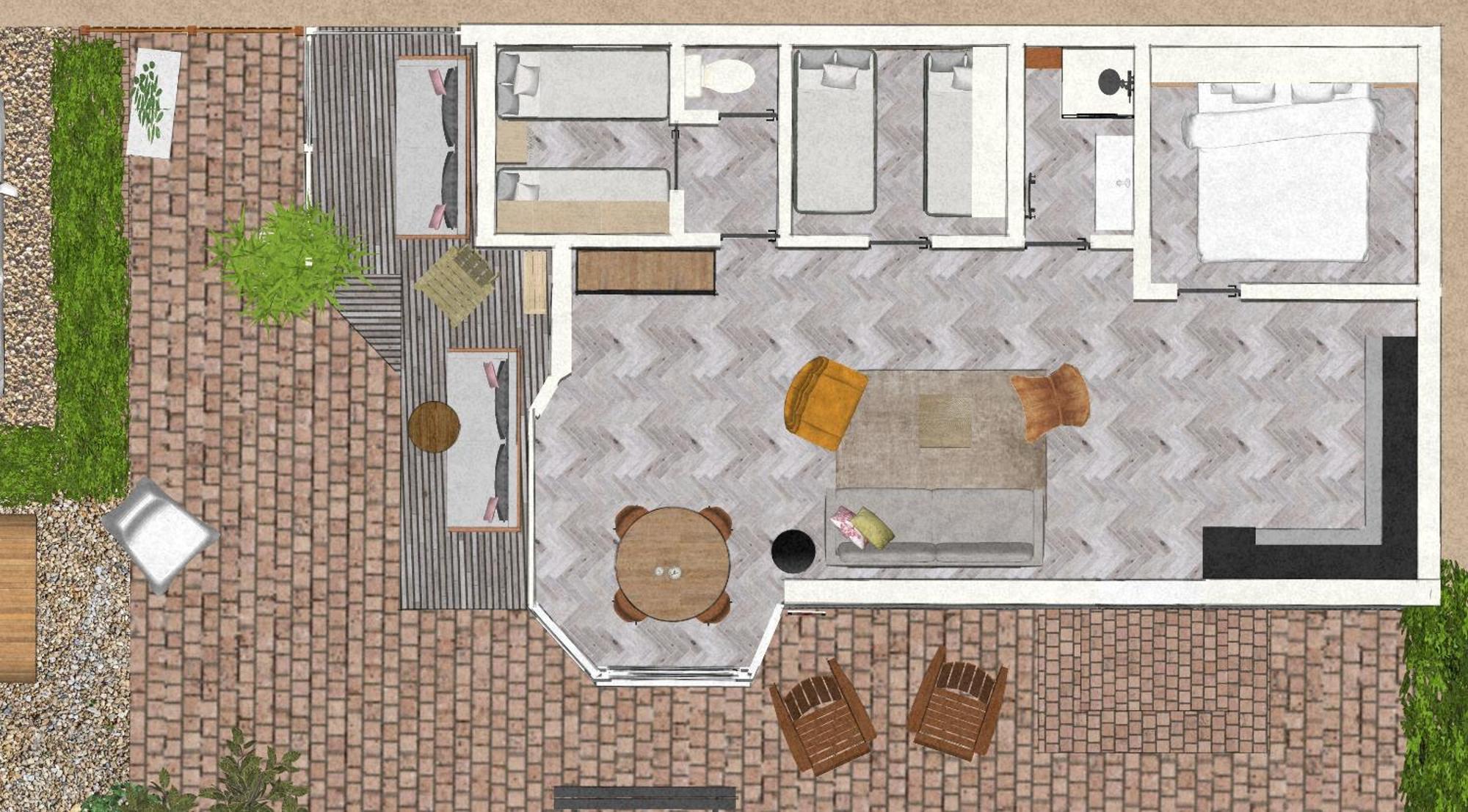 Boslodge Het Verwende Nest met privé Hottub Voorthuizen Exterior foto
